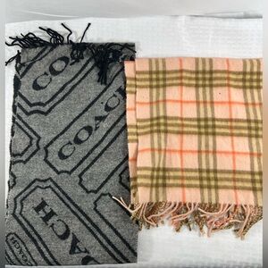 Scarves - Damaged - Coach and Burberry